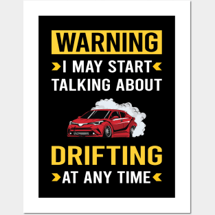 Warning Drifting Drift Posters and Art